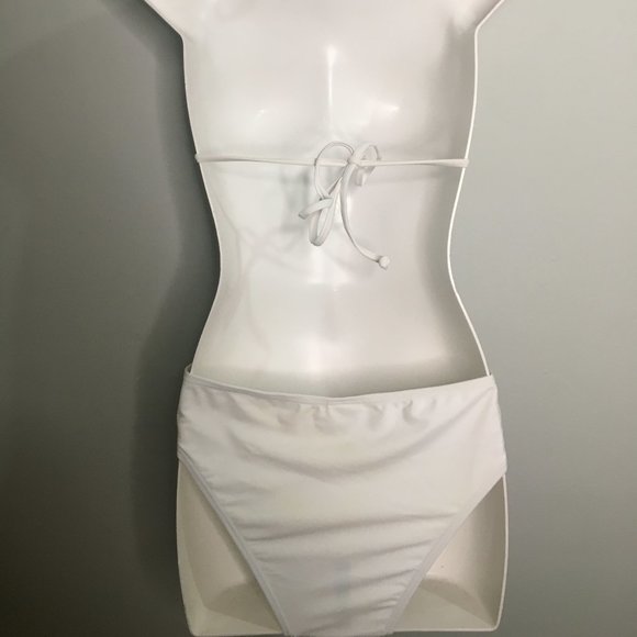 One Piece White Swimsuit - Item#89 - Picture 5 of 7